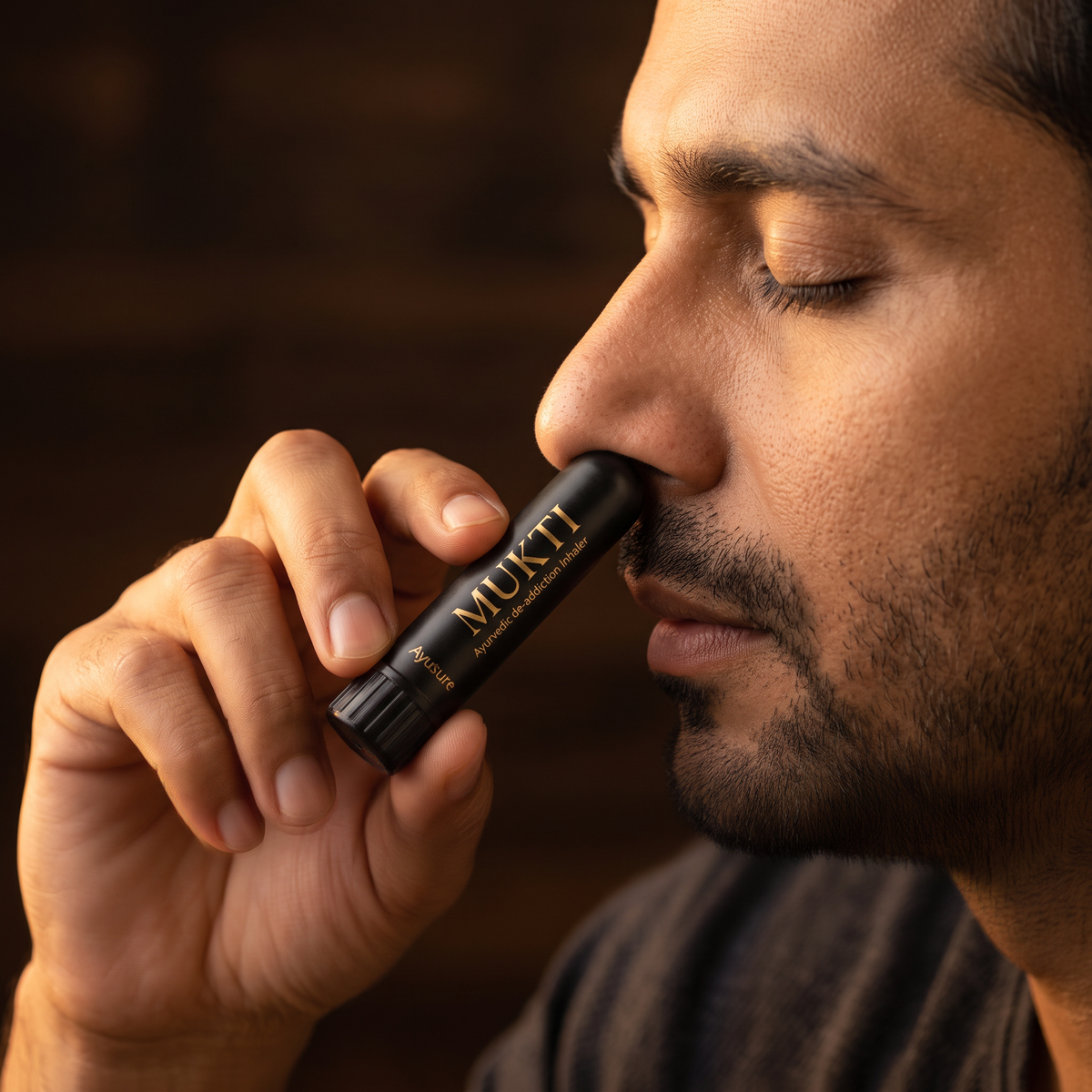 MUKTI™ Ayurvedic De-Addiction Inhaler |Craving Control| Buy 1 Get 1 Free + Free Gift