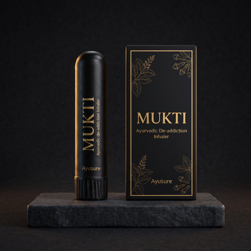 MUKTI™ Ayurvedic De-Addiction Inhaler |Craving Control| Buy 1 Get 1 Free + Free Gift