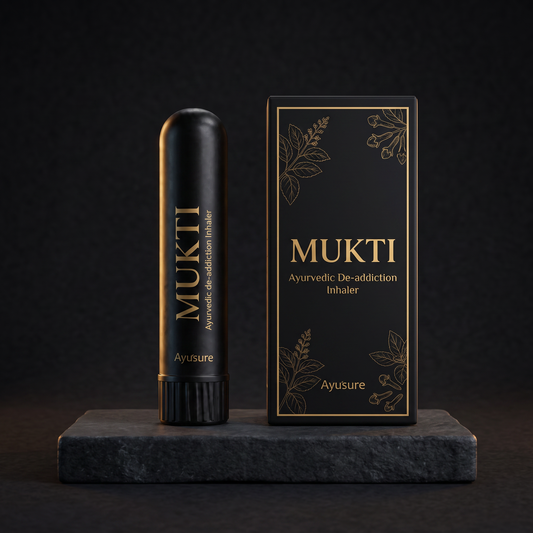 MUKTI™ Ayurvedic De-Addiction Inhaler |Craving Control Inhaler | Buy 1 Get 1 Free + Free Gift