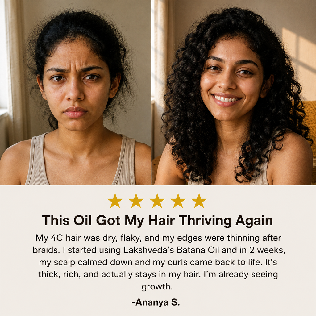 Batana Oil for Shiny, Thick Hair