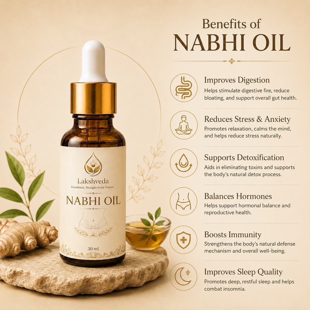AyuSure Nabhi Oil | Weight Management and Body Detox