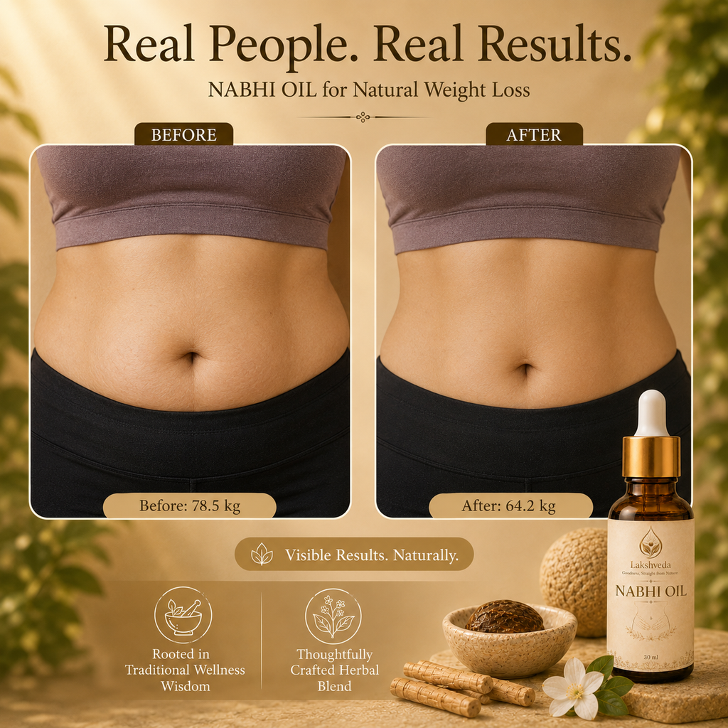AyuSure Nabhi Oil | Weight Management and Body Detox